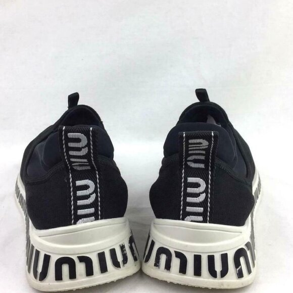 MIU MIU Logo Slip-On Sneaker sz 9 - Picture 8 of 13